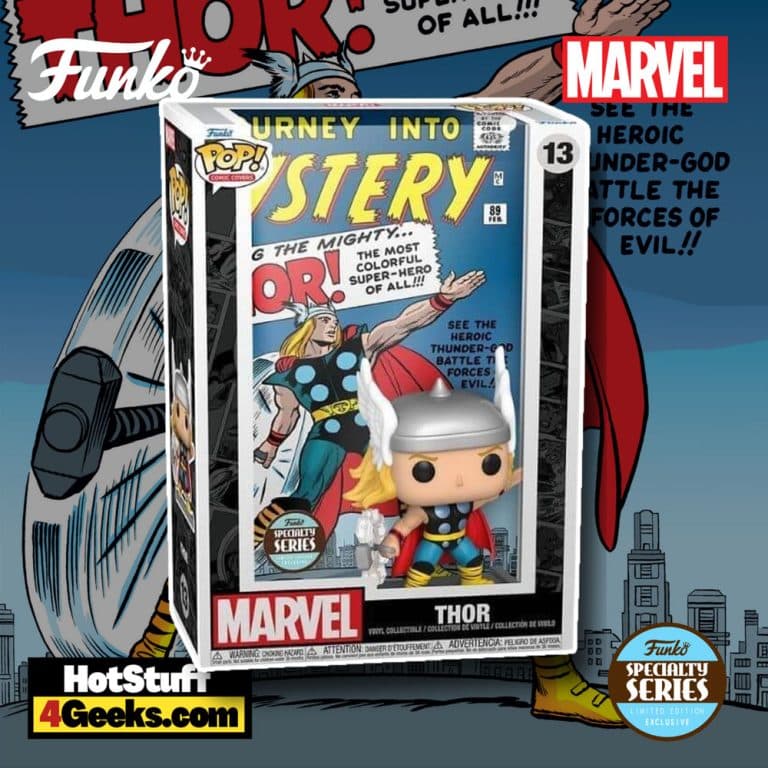 Funko Pop! Comic Cover: Thor - Marvel Journey Into Mystery #89 with Classic Thor Funko Pop! Cover Vinyl Figure - Specialty Series Exclusiv