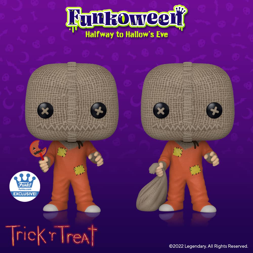 Funkoween 2022 Trick r Treat Sam Funko Pop