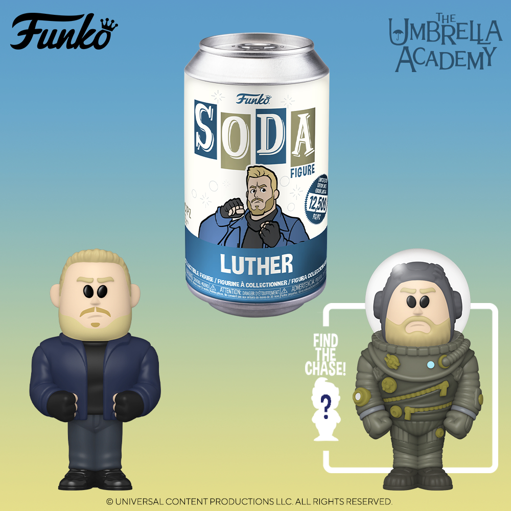 Umbrella Academy Luther Hargreeves Funko Soda Vinyl Figur