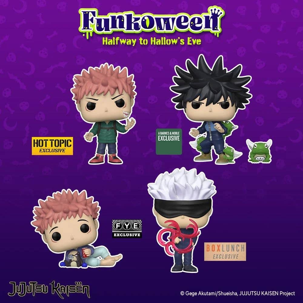 Funkoween 2022 Jujutsu Kaisen Funko Pops to Collect in 2022