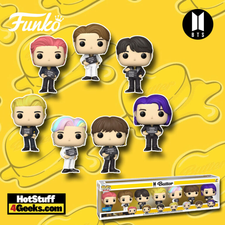 Funko Pop! Rocks: BTS Butter Vinyl Figure Set Of 7