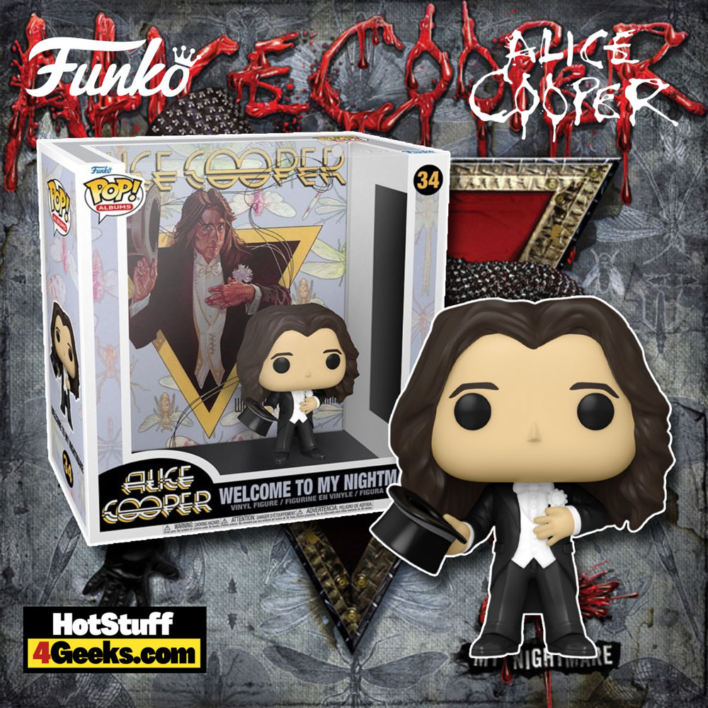 Alice Cooper 2022 Funko Handpicked Welcome To My Nightmare Pop! Albums –  BuyRockNRoll