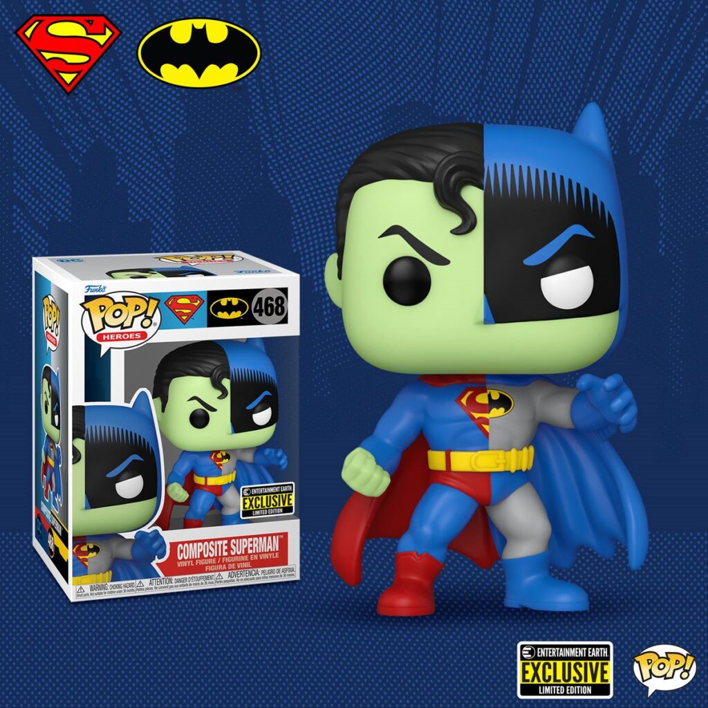 Funko Pop! DC Comics - Composite Superman Funko Pop! Vinyl Figure - Entertainment Earth Exclusive