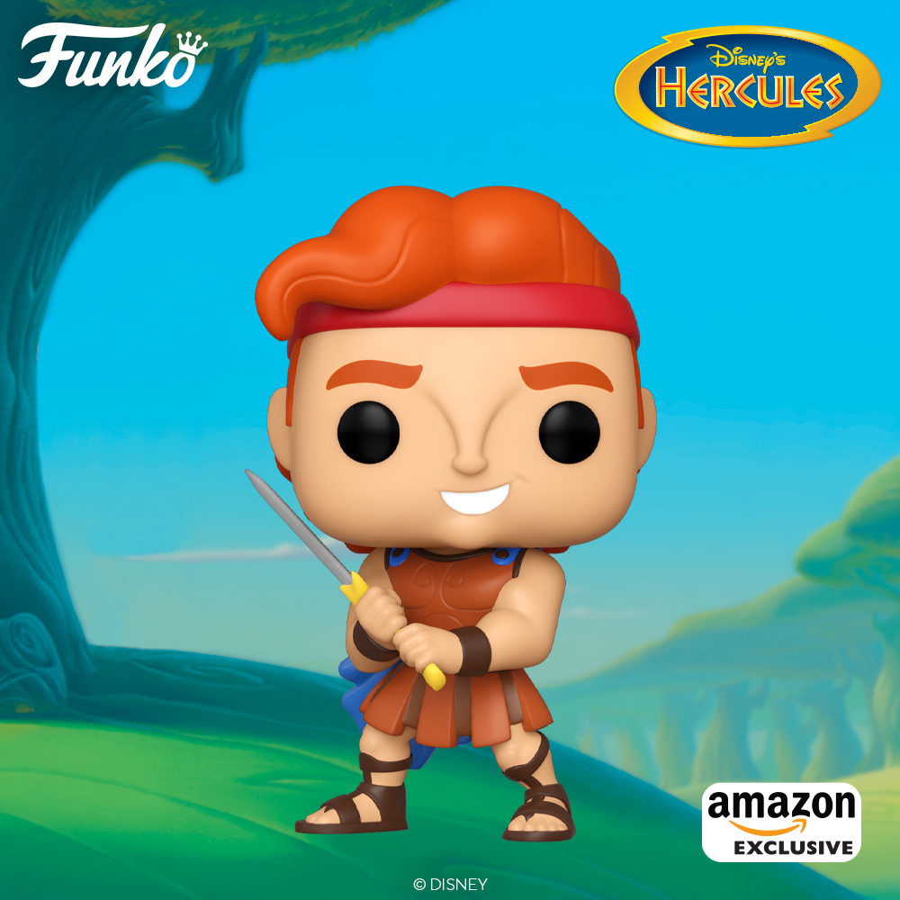 Funko Pop! VHS Cover: Disney - Hercules Funko Pop! VHS Cover Vinyl Figure - Amazon Exclusive