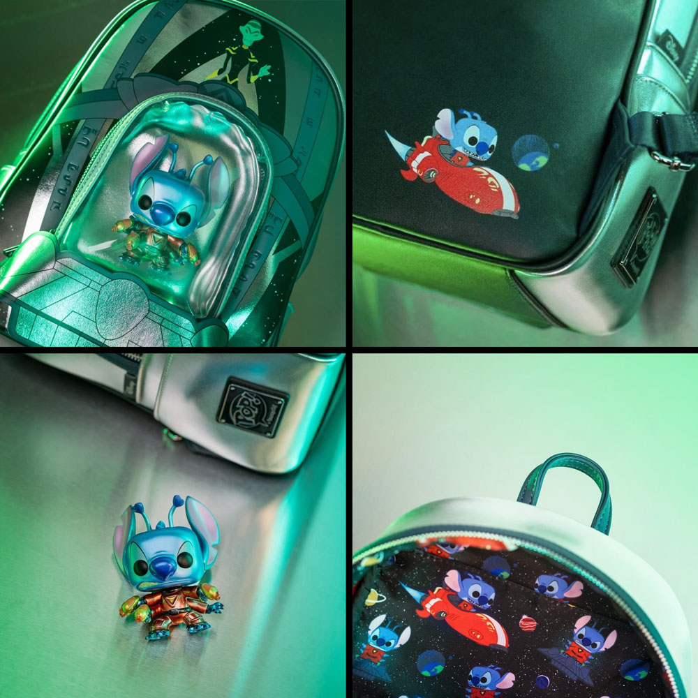 Loungefly Mini Backpack: Lilo & Stitch Experiment 626