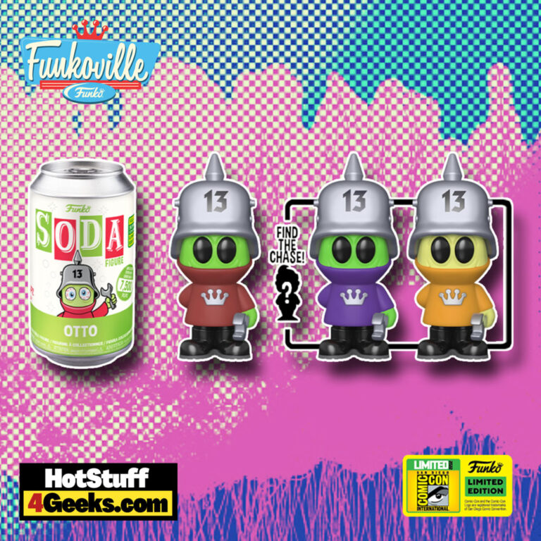 Funko Soda: Fantastik Plastik – Otto Funko Vinyl Soda – San Diego Comic-Con (SDCC) 2022 and Funko Shop Exclusive