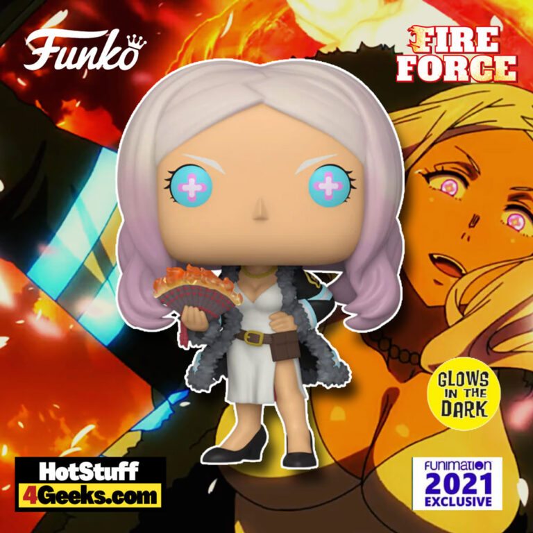 Funko Pop! Animation: Fire Force - Princess Hibana Glow-In-The-Dark (GITD) Funko Pop! Vinyl Figure - Funimation 2021 Exclusive