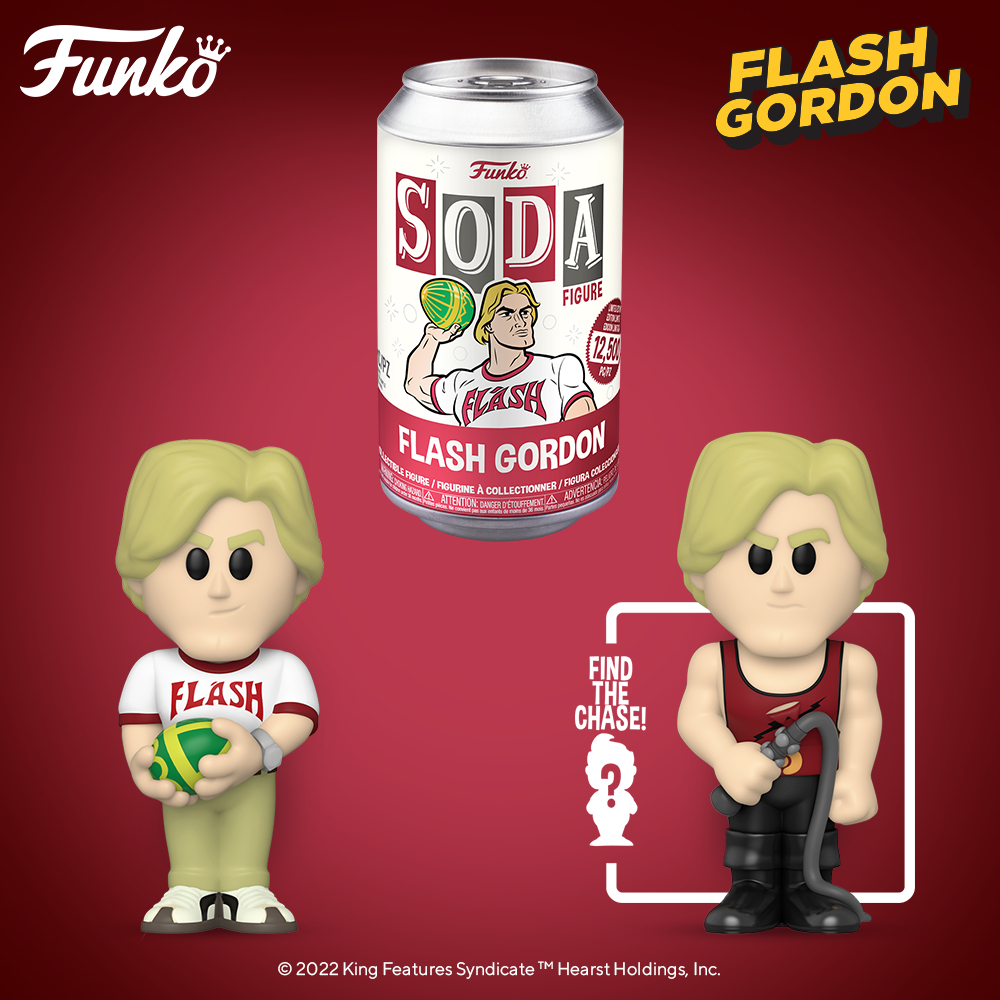 Flash Gordon - Flash with Chase Funko Vinyl Soda