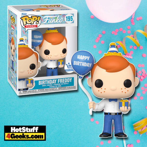 2022 NEW Birthday Freddy Funko Pop! Exclusive