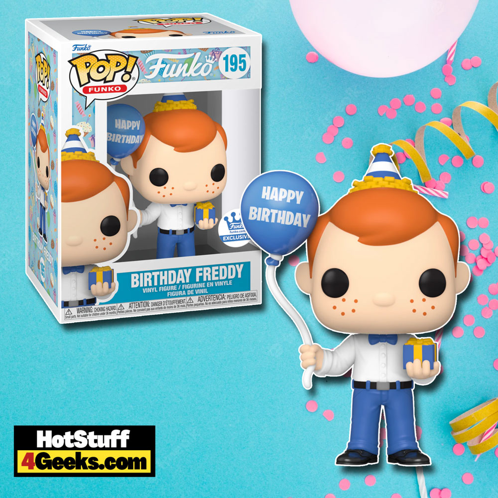 Funko Pop! Birthday Freddy Funko Pop! Vinyl Figure - Funko Shop Exclusive (2022)