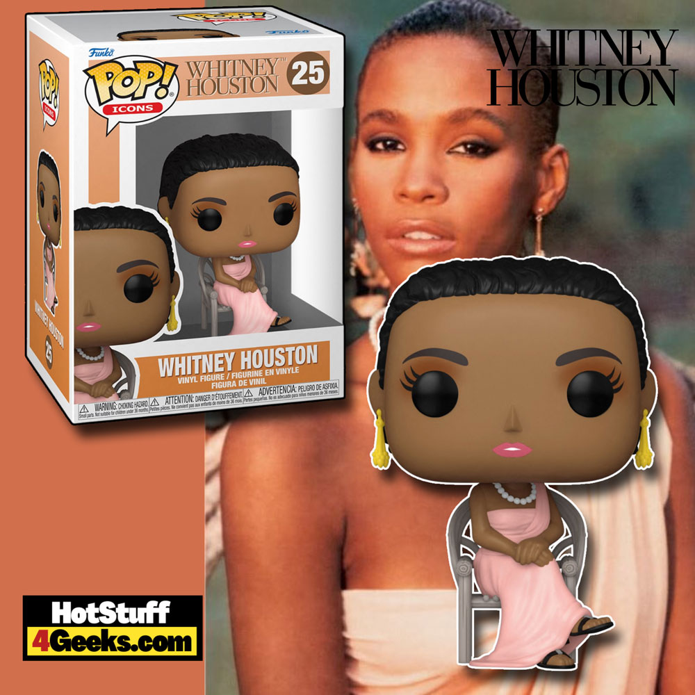 Funko Pop! Icons: Whitney Houston Debut Funko Pop! Vinyl Figure