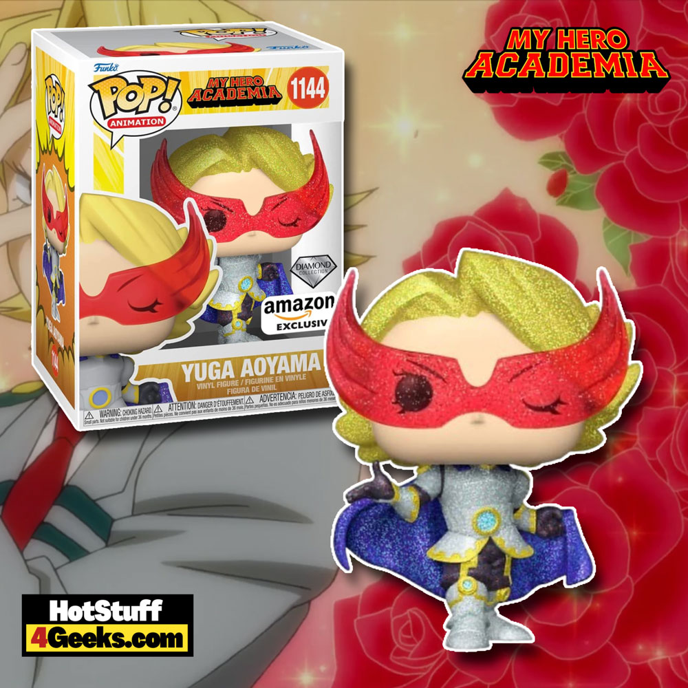 Funko Pop! My Hero Academia: Yuga Aoyama Diamond Glitter Funko Pop! Vinyl Figure - Amazon Exclusive