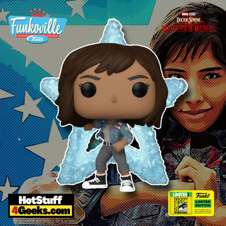 Funko Pop! Marvel: Doctor Strange in the Multiverse of Madness – America Chavez Funko Pop! Vinyl Figure – San Diego Comic-Con (SDCC) 2022 and Walmart Exclusive 