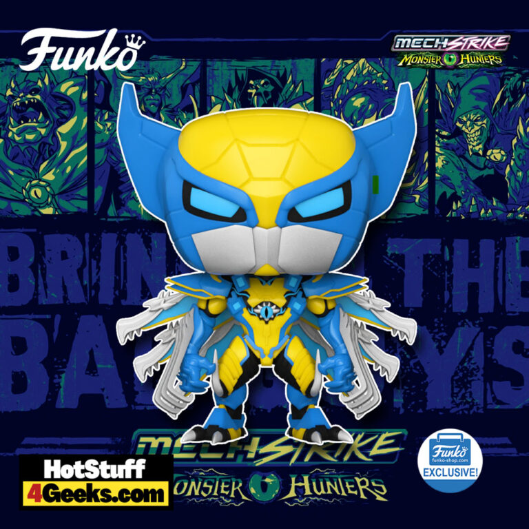 Funko Pop! Marvel: Mech Strike: Monster Hunters – Wolverine Funko Pop! Vinyl Figure – Funko Shop Exclusive