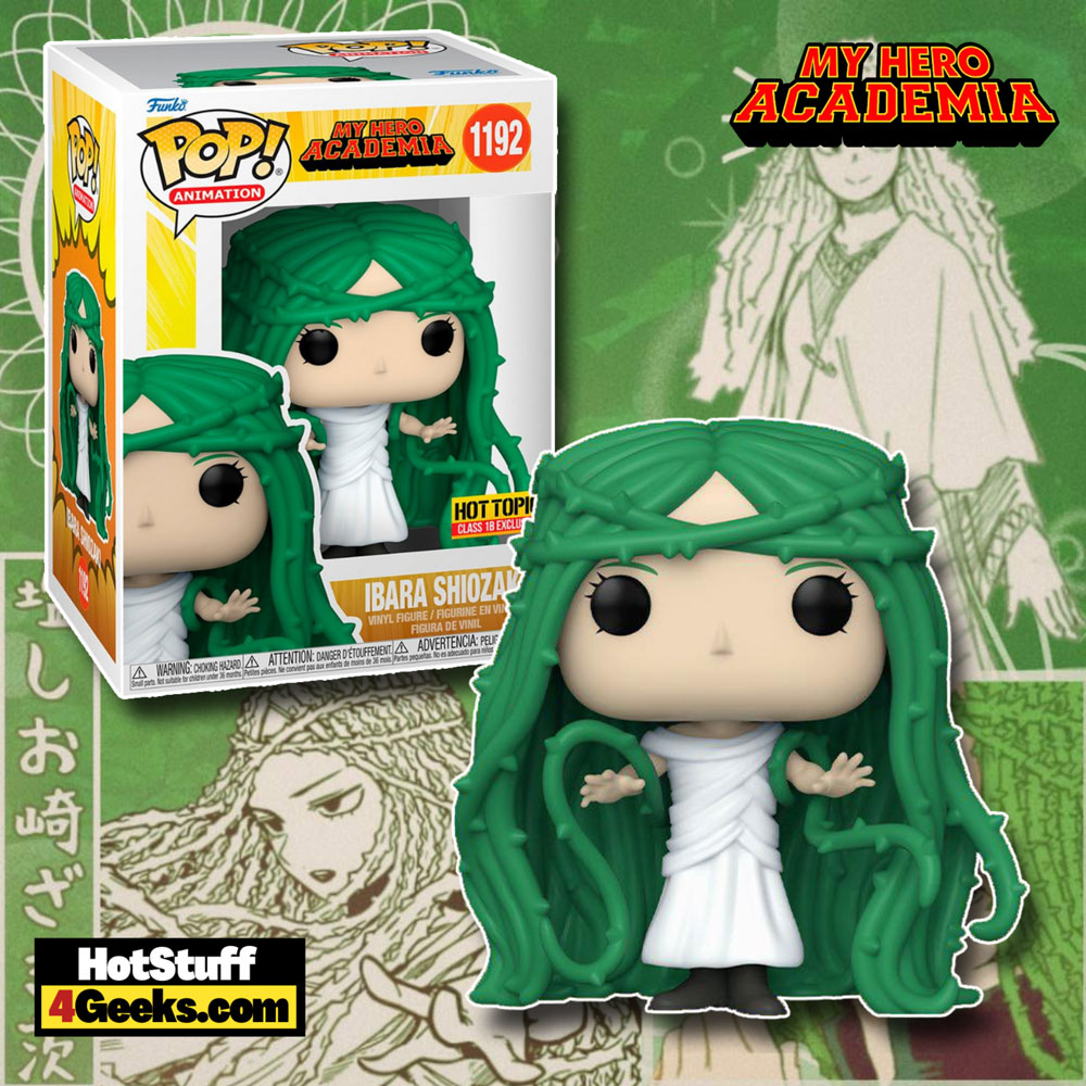 Funko Pop! Animation: My Hero Academia Class 1-B - Ibara Shiozaki Funko Pop! Vinyl Figure Exclusive