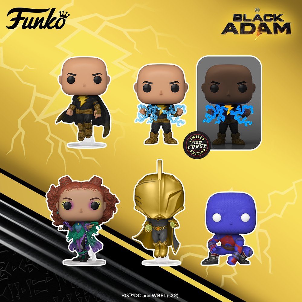 Funko Pop! Black Adam Movie Funko Pops to Collect in 2022