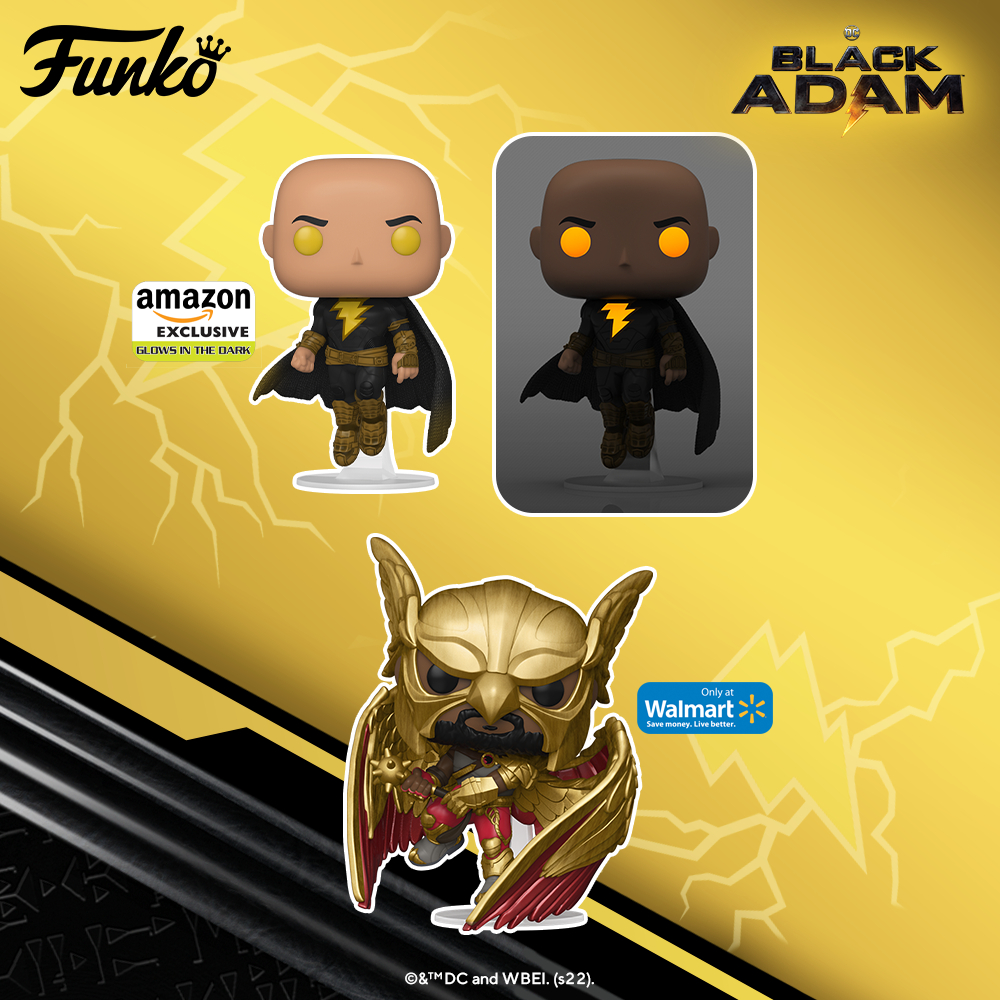 Funko Pop! Black Adam Movie Funko Pops to Collect in 2022