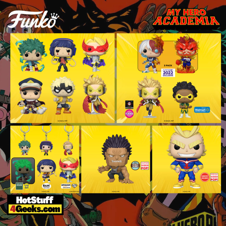 NEW My Hero Academia Funko Pops! to Collect Wave 2022