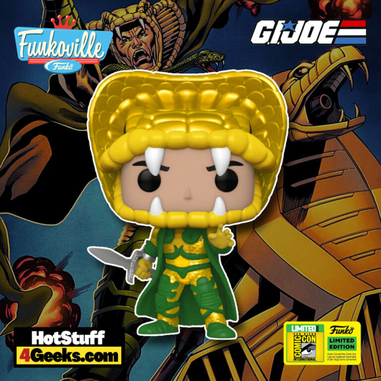 Funko Pop! Retro Toys: G.I. Joe – Serpentor Funko Pop! Vinyl Figure – San Diego Comic-Con (SDCC) 2022 and GameStop Exclusive