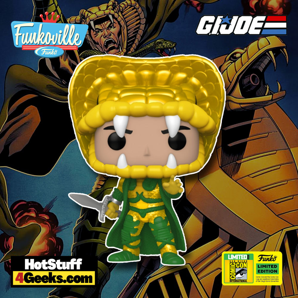 SDCC 2022: G.I. Joe – Serpentor Funko Pop!