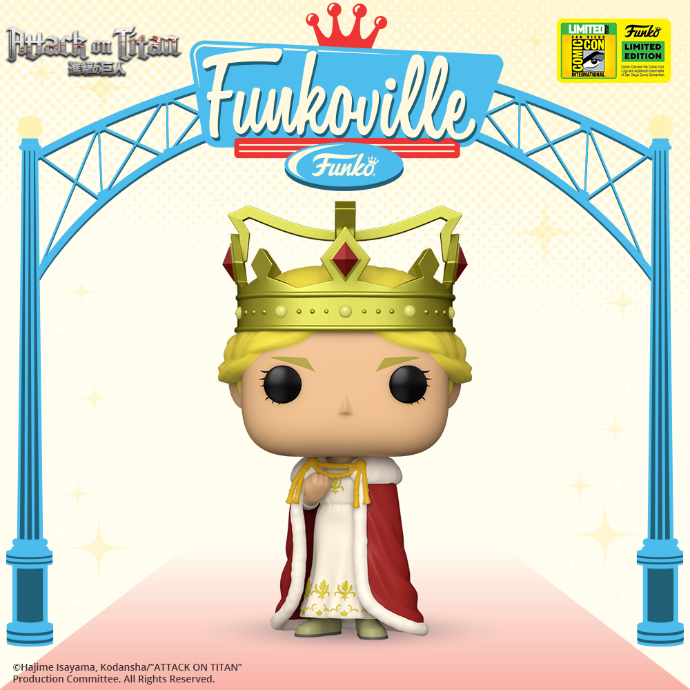 Funko Pop! Animation: Attack on Titan – Queen Historia Funko Pop! Vinyl Figure – San Diego Comic-Con (SDCC) 2022 and Fye Exclusive