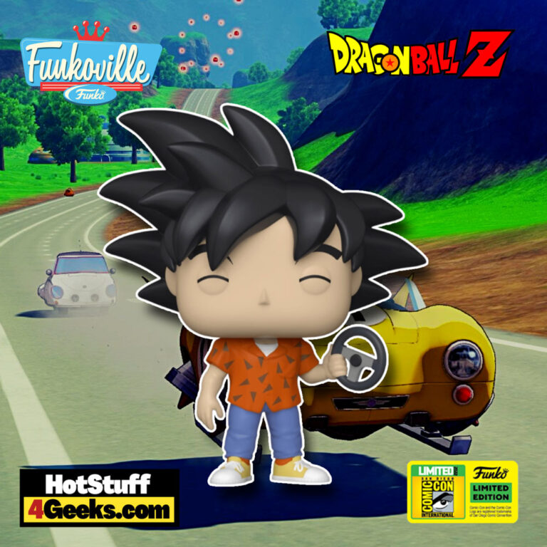 Funko Pop! Animation: Dragon Ball Z – Goku in Driving School Funko Pop! Vinyl Figure – San Diego Comic-Con (SDCC) 2022 and GameStop Exclusive