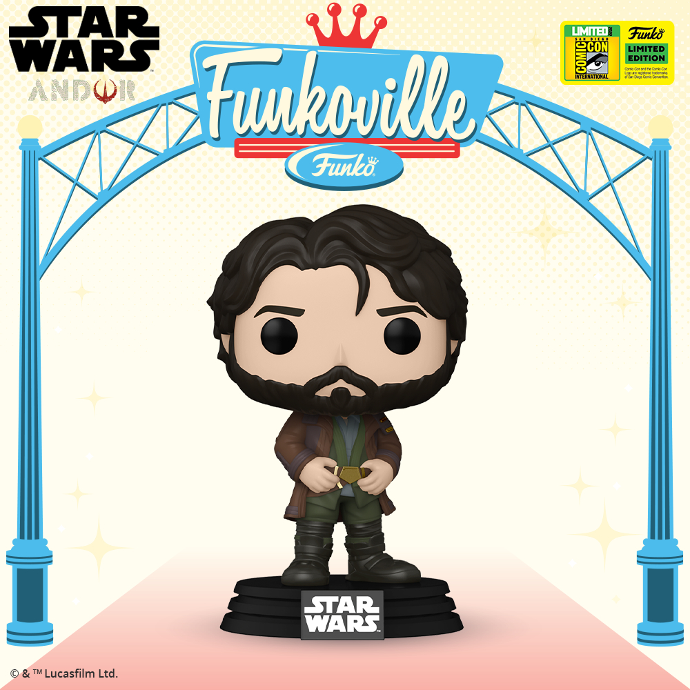 Funko Pop! Star Wars: Cassian Andor Funko Pop! Vinyl Figure – San Diego Comic-Con (SDCC) 2022 and Target Exclusive