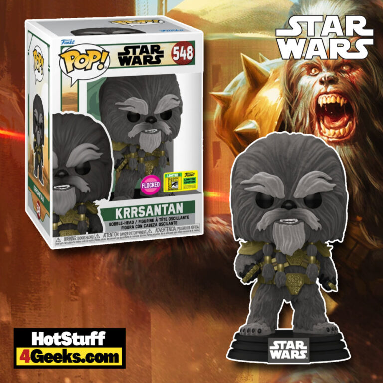 krrsantan funko pop flocked