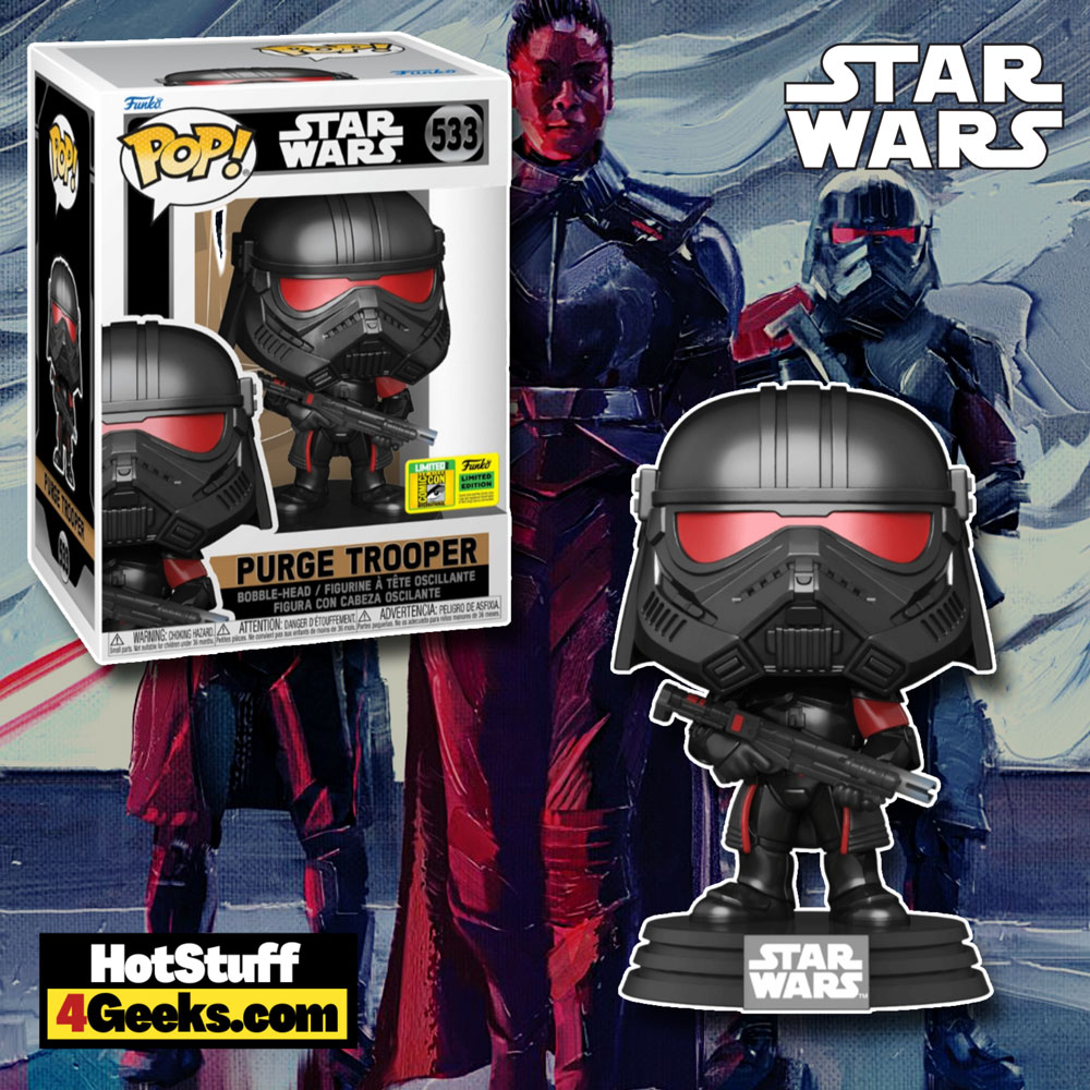 Funko Pop! Star Wars: Purge Trooper Funko Pop! Vinyl Figure – San Diego Comic-Con (SDCC) 2022 and Walmart Exclusive