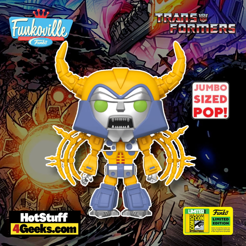 SDCC 2022: Transformers – Unicron Jumbo Sized Funko Pop!