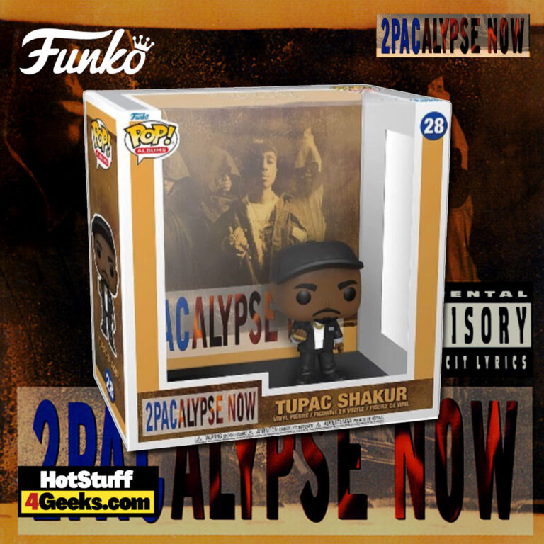 2PAC 2PACALYPSE NOW FUNKO POP! ALBUMS FIGURE WITH CASE