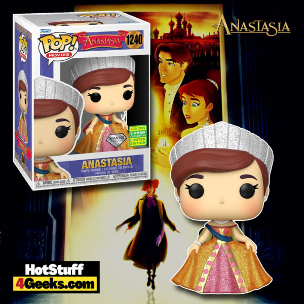 SDCC 2022 Movies Anastasia Diamond Glitter Funko Pop 