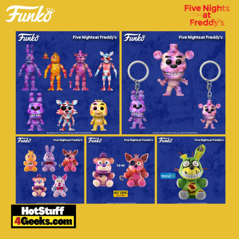 Funko Pop! Games - Five Nights at Freddy's Tie-Dye Funko Pop Vinyl Figures, Action Figures & Plushies