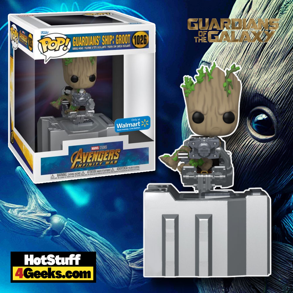 Marvel Funko Pop Guardians of the Galaxy Benatar Set Concludes With Groot