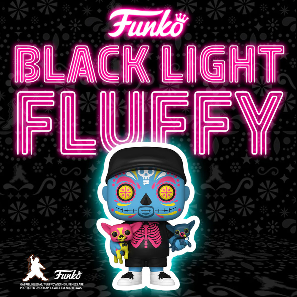 2022 NEW Gabriel "Fluffy" Iglesias Black Light Funko Pop!