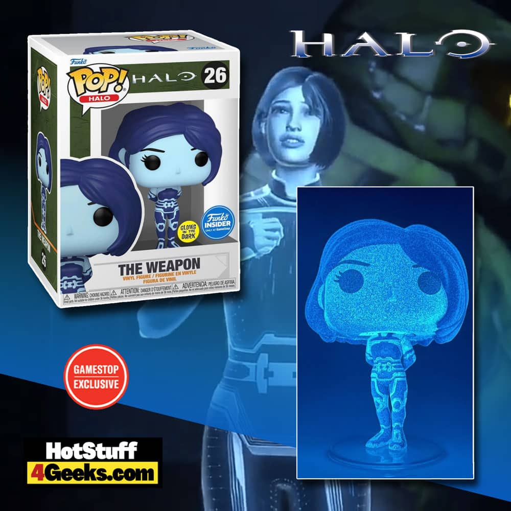 Funko Pop! Halo Infinite: The Weapon Glow-In-The-Dark (GITD) Funko Pop! Vinyl Figure - Exclusive