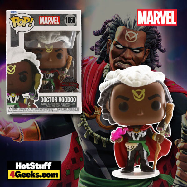 2023 NEW Marvel Comics Doctor Voodoo Funko Pop! Exclusive