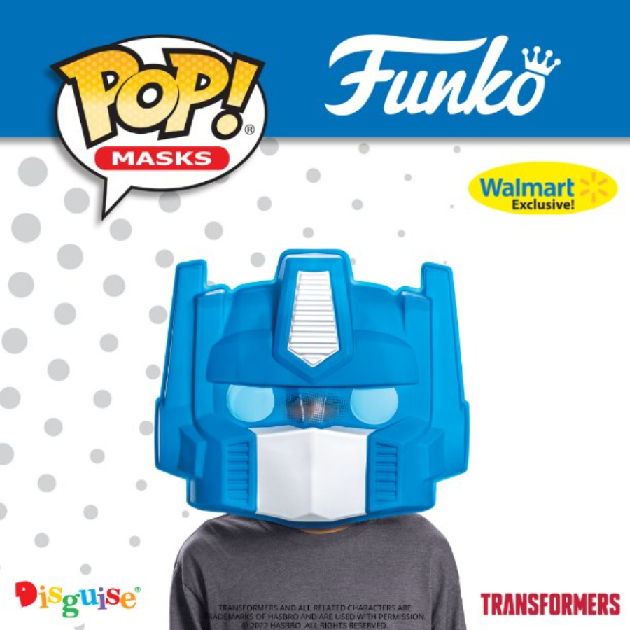 Transformers: Optimus Prime Funko Pop! Half Mask - Walmart Exclusive