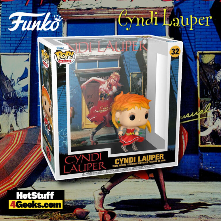 Funko Pop! Albums: Cyndi Lauper - She's So Unusual Funko Pop! Album Vinyl Figure