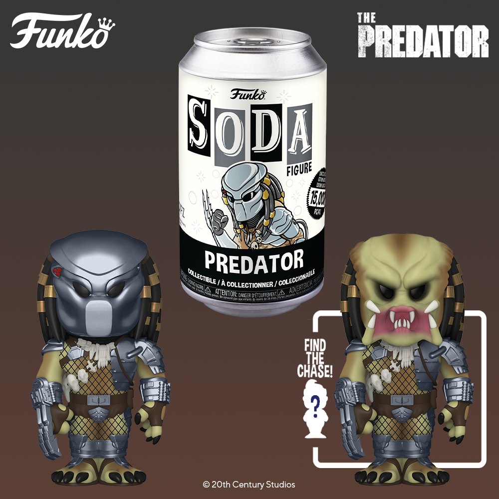 Predator Funko Vinyl Soda Figure