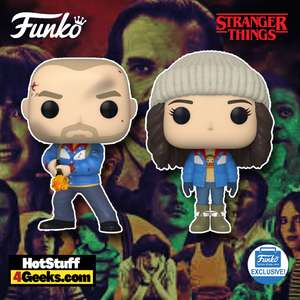 Funko Pop! Television: Stranger Things Season 4: Hoper and Joyce 2-pack Funko Pop! Vinyl Figure - Funko Shop  Exclusive