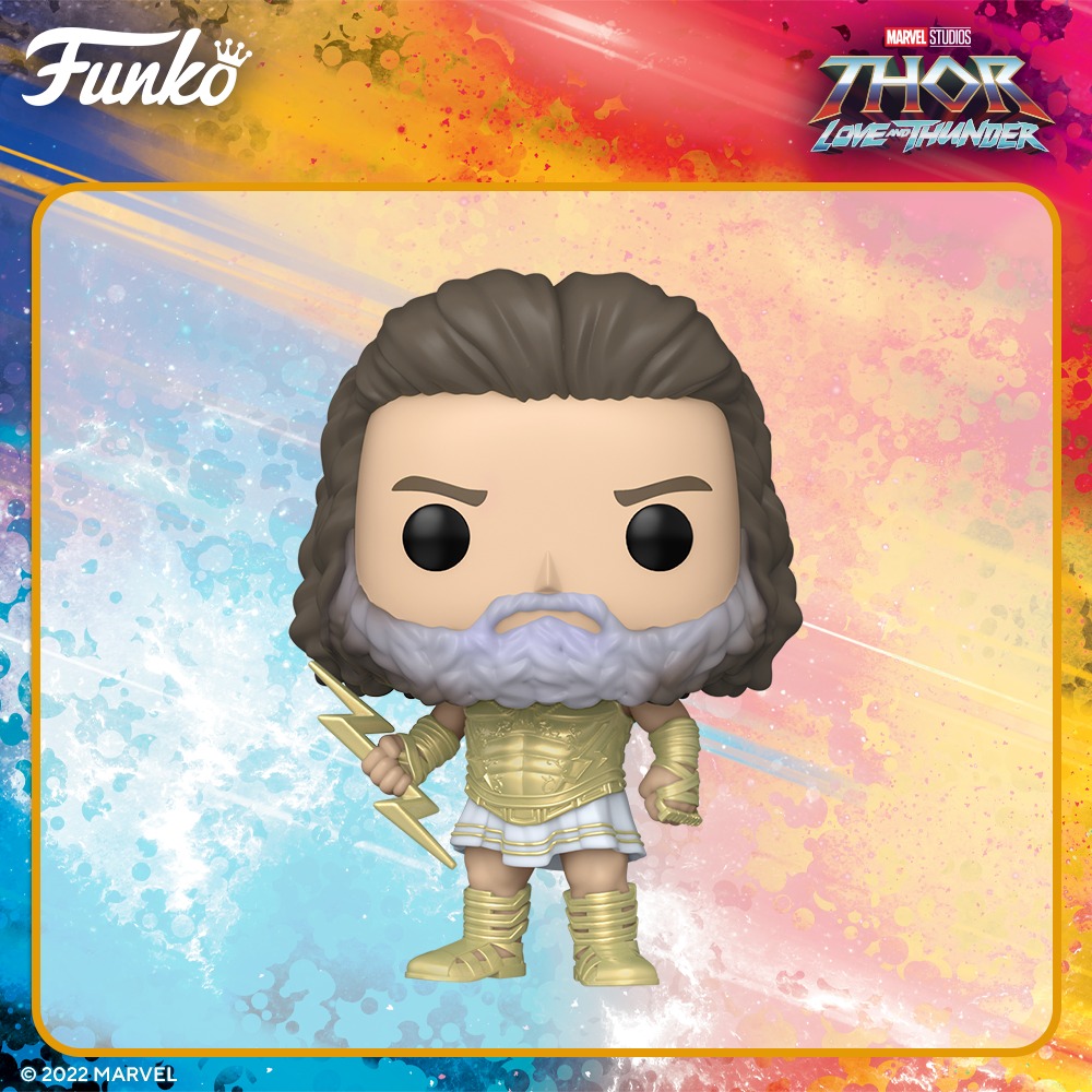 Funko Pop! Marvel Studios: Thor Love & Thunder - Zeus Funko Pop! Vinyl Figure