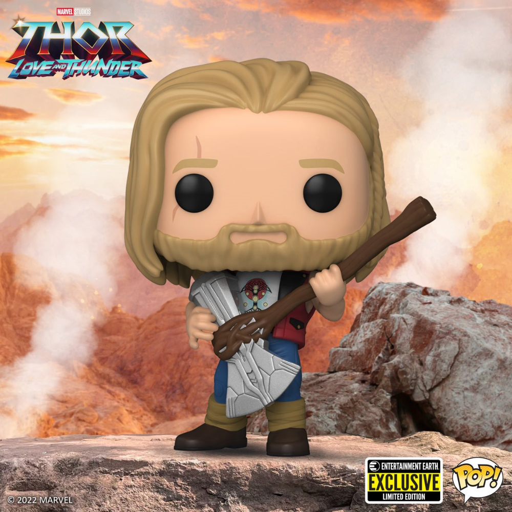 Funko Pop! Marvel Studios  - Thor: Love and Thunder - Ravager Thor Funko Pop! Vinyl Figure - Entertainment Earth Exclusive