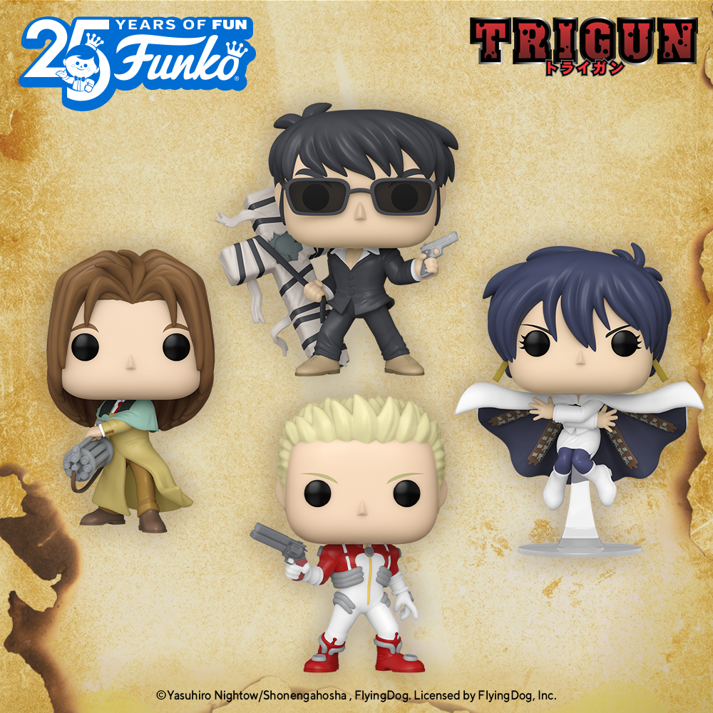 Funko Pop! Animation: Trigun Funko Pop! Vinyl Figures - Wave 1