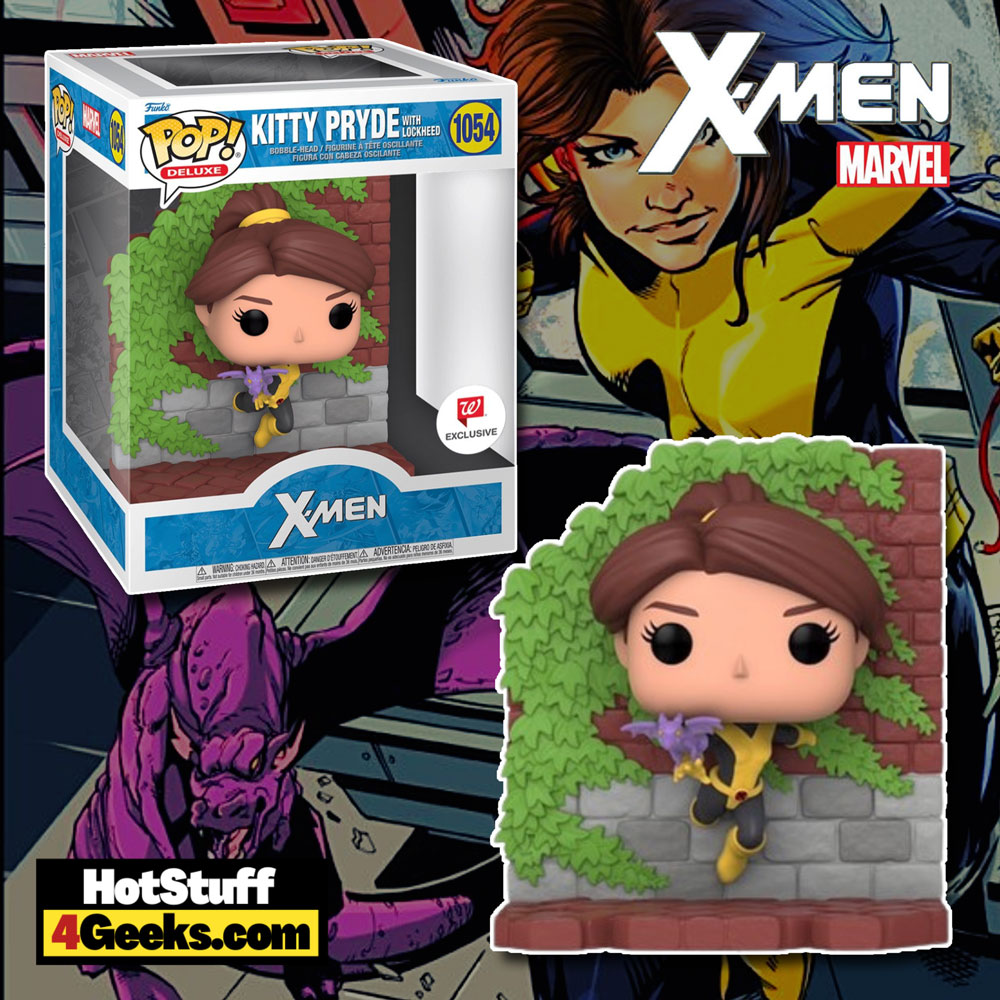 Funko Pop! Deluxe: X-Men - Kitty Pryde With Lockheed Funko Pop! Vinyl Figure - Walgreens Exclusive