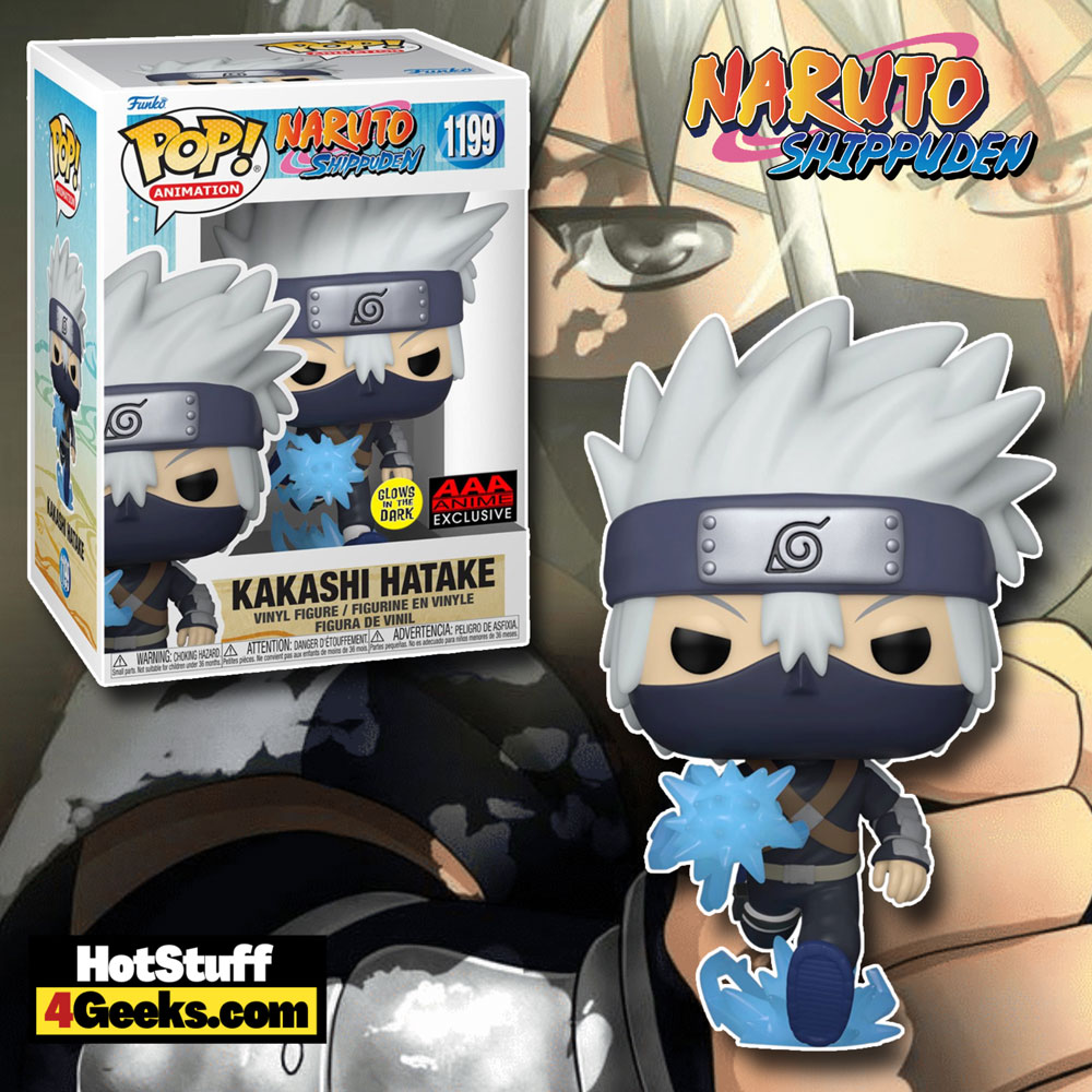 Funko Pop! Animation: Naruto - Young Kakashi Hatake with Chidori Glow-in-the-Dark (GITD) Funko Pop! Vinyl Figure – AAA Anime Exclusive