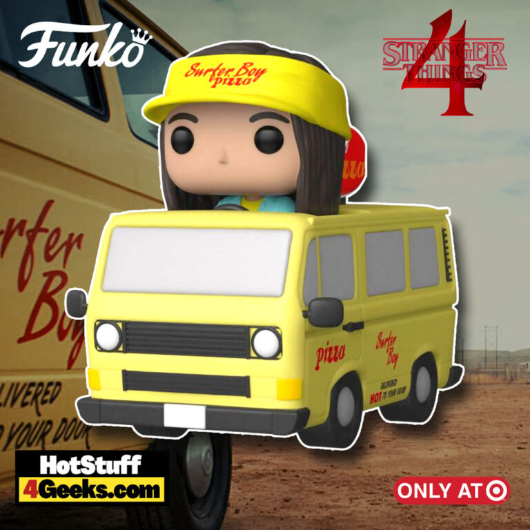 Funko Pop! Rides: Stranger Things Season 4 - Argyle With Surfer Boy Pizza Van Funko Pop! Ride Vinyl Figure - Target Exclusive