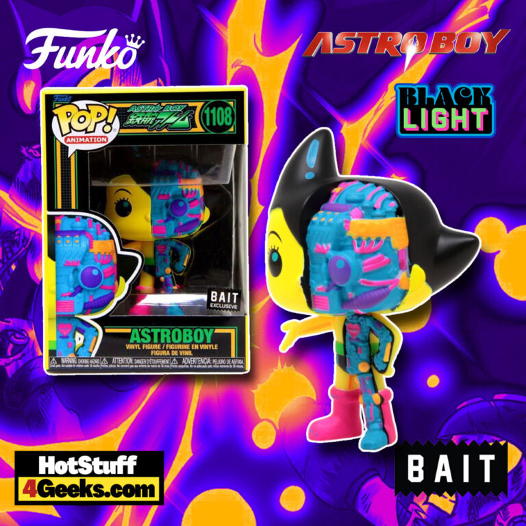 Funko Pop! Animation: Astro Boy Black Light Funko Pop! Vinyl Figure - BAIT Exclusive