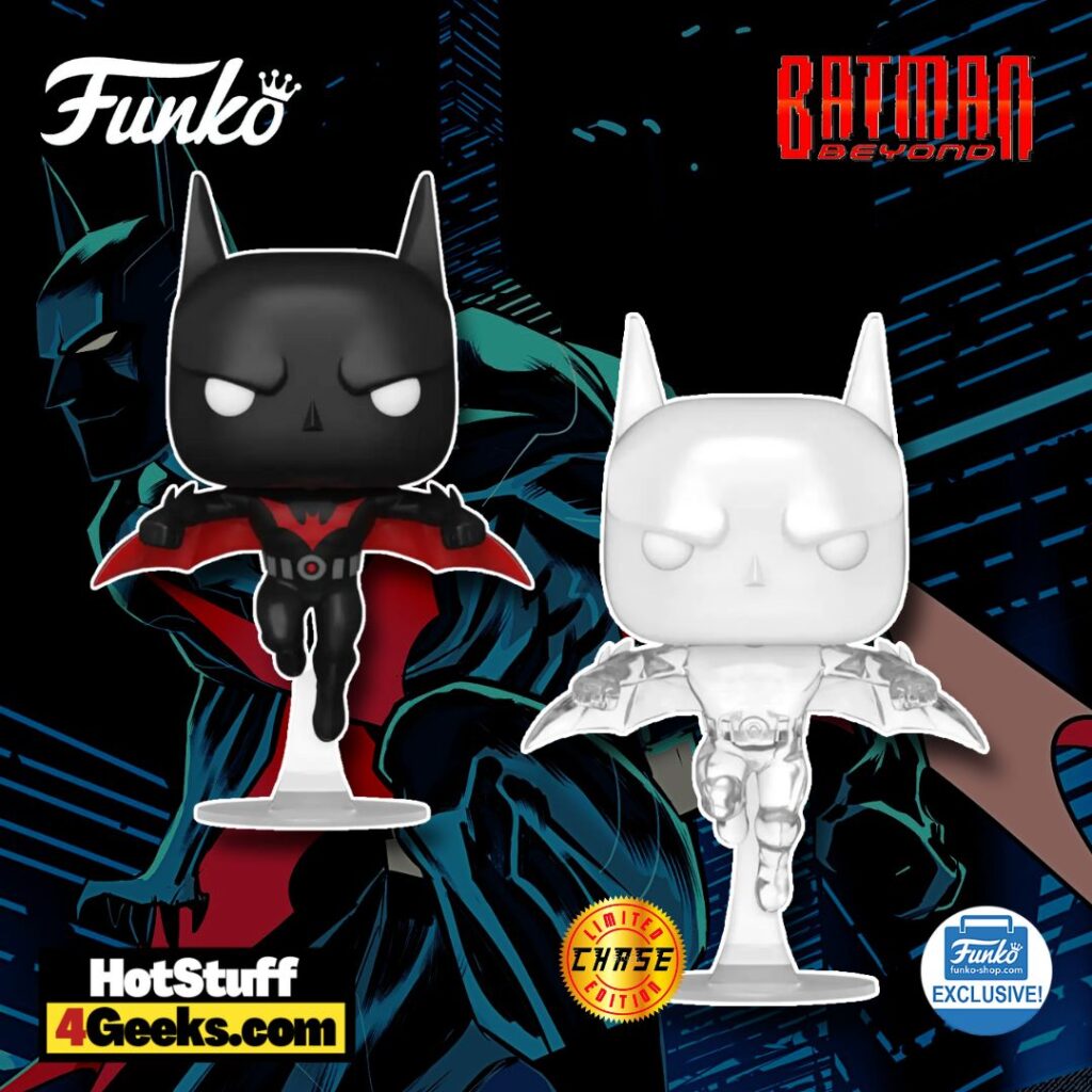Funko Pop! DC - Batman Beyond with Transparent Chase Variant Funko Pop! Vinyl Figure - Funko Shop Exclusive