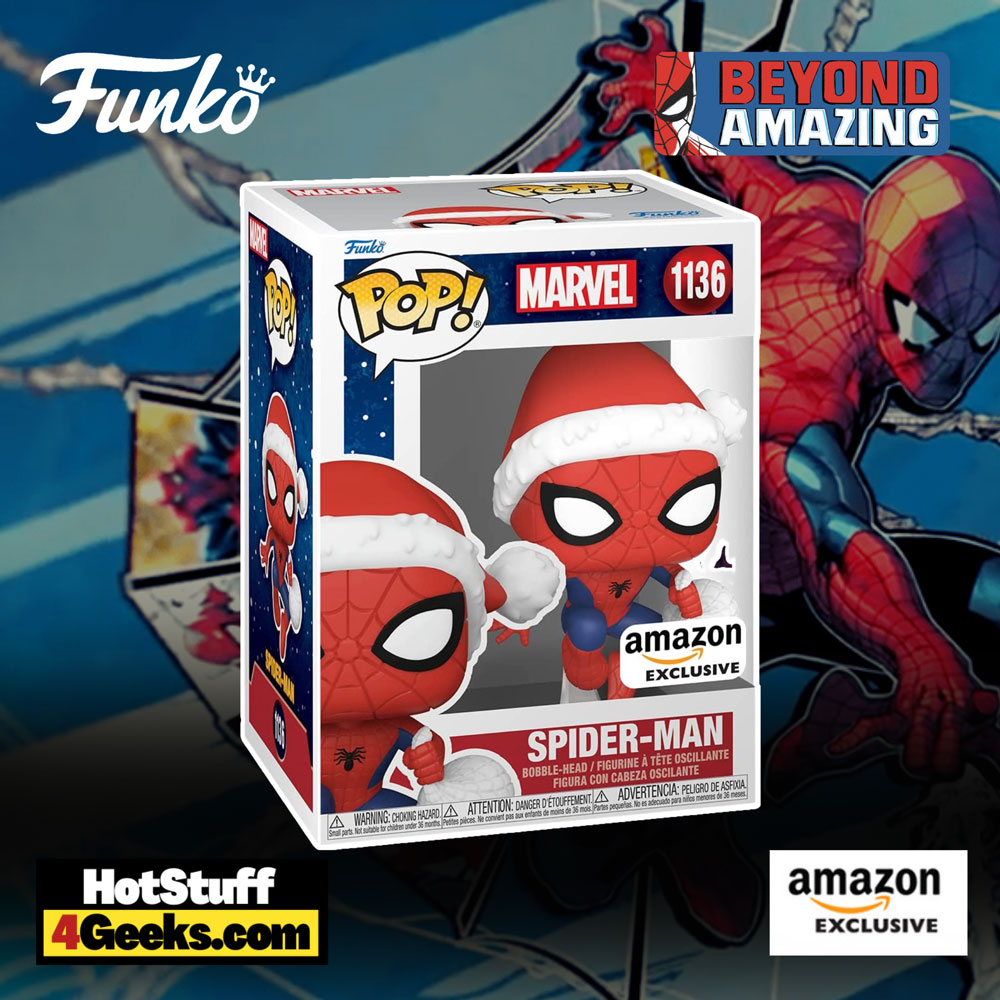 Funko Pop! Marvel: Beyond Amazing - Spider-Man in Hat Funko Pop! Vinyl Figure - Amazon Exclusive